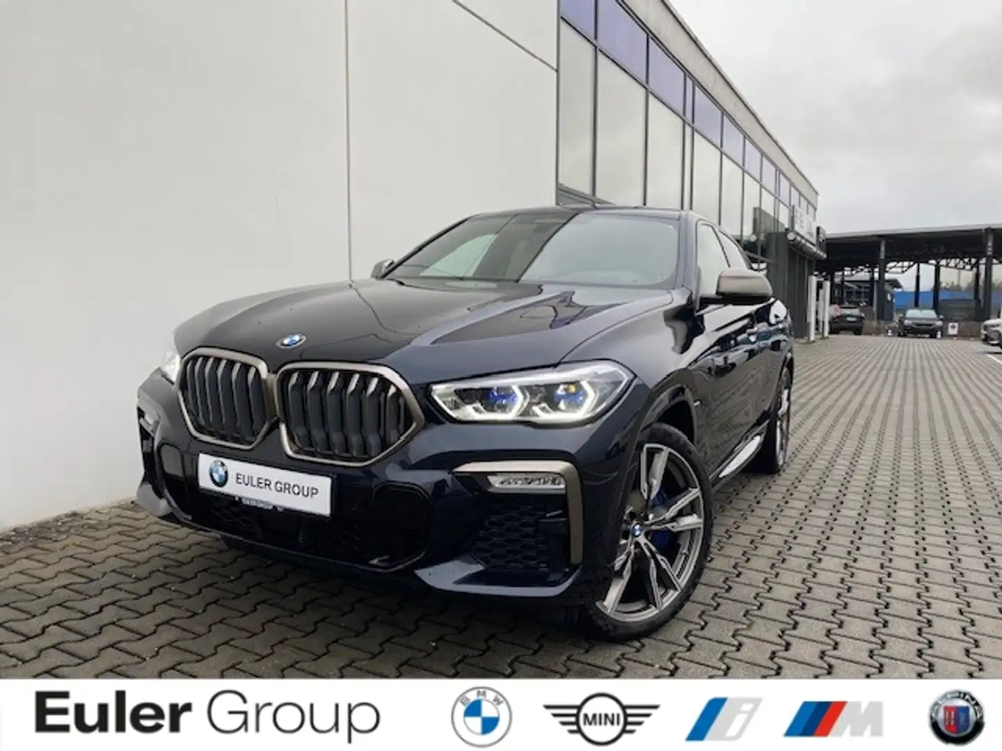 BMW X6 dA AHK StHZ HUD H/K Laser Parkasss+ Softcl Noir - 1