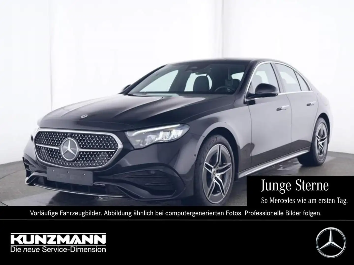 Mercedes-Benz E 400 e 4M AMG Sitzklima Distronic Memory 360° Zwart - 1