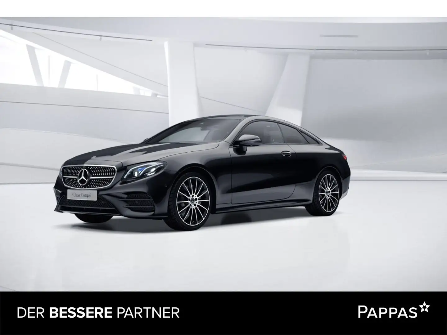 Mercedes-Benz E 300 d Coupé SHZ Schwarz - 1