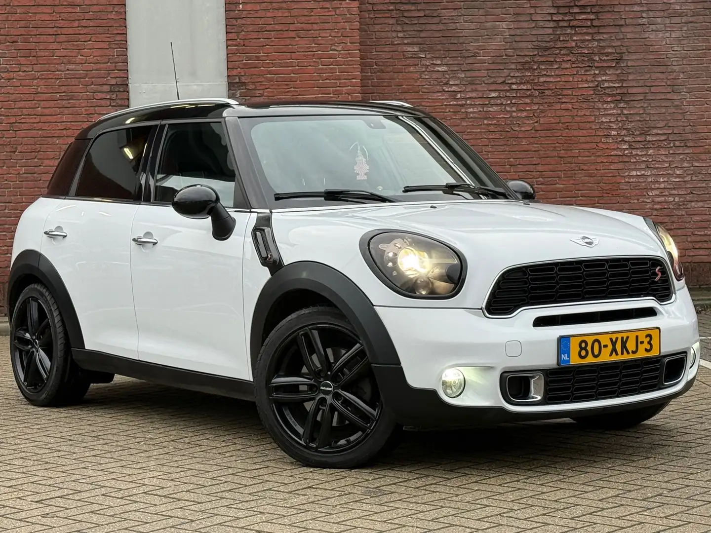 MINI Cooper S Countryman Mini 1.6 Chili|LEDER|NAVI|184PK|SPORT-UITLAAT Wit - 1