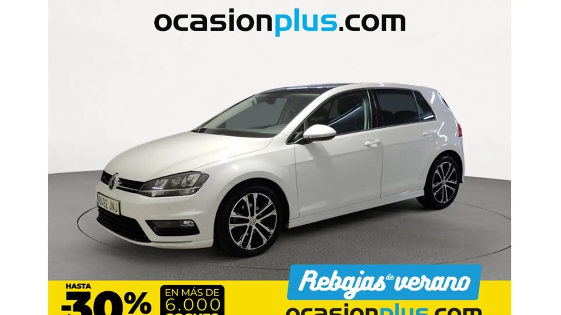 Volkswagen Golf 1.6TDI CR BMT Sport DSG 110 Blanco - 1
