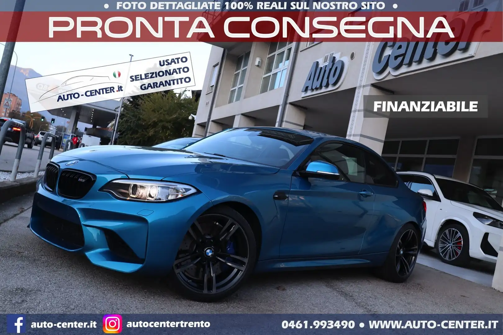 BMW M2 M2 F87 3.0 MANUALE *Originale Blu/Azzurro - 1
