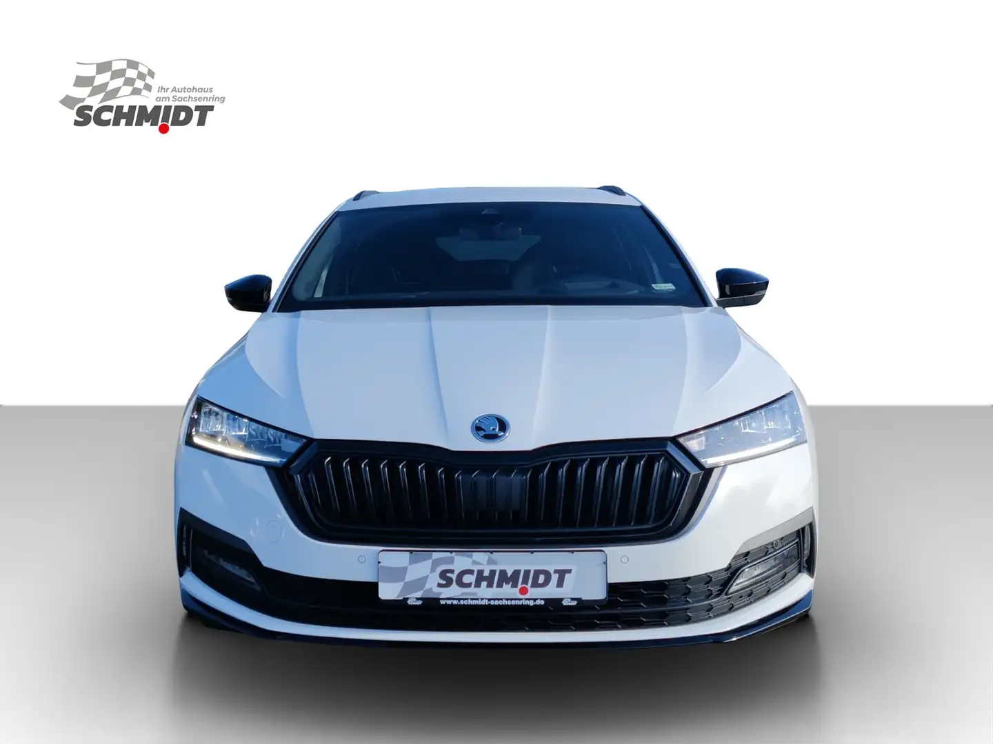 Skoda Octavia Combi 2.0 TDI Sportline HuD LED CANTON Weiß - 2