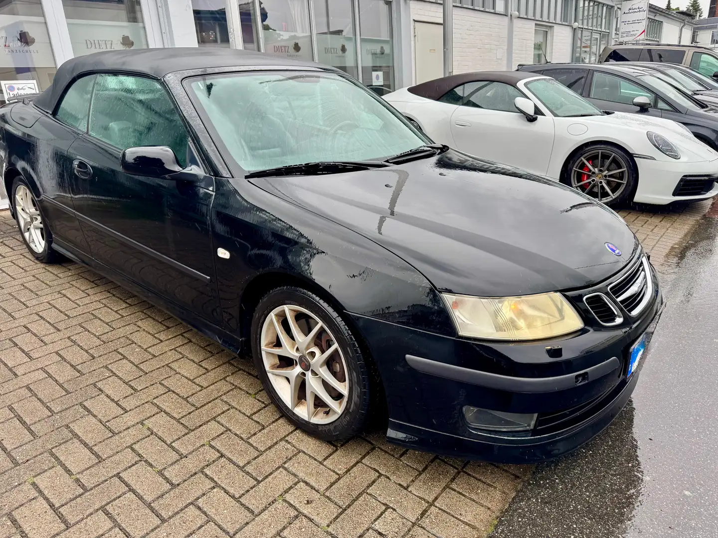 Saab 9-3 2.0 T Cabrio Aero Schwarz - 2