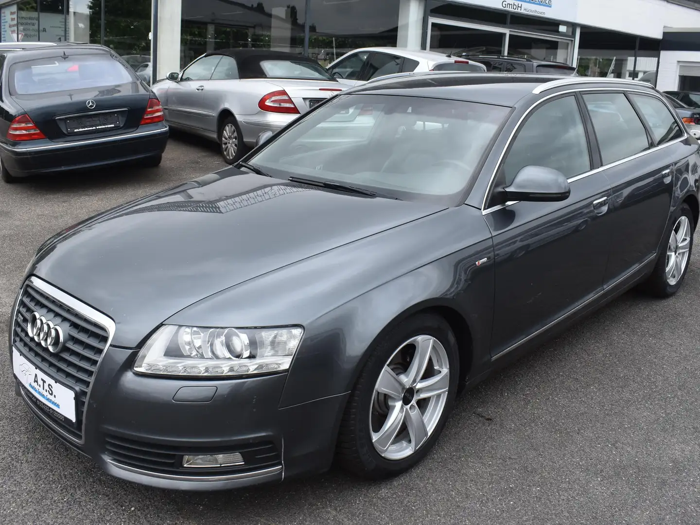 Audi A6 2.7 TDI quattro AUTOMATIK*LEDER*SITZH*NAVI*AHK Grau - 1