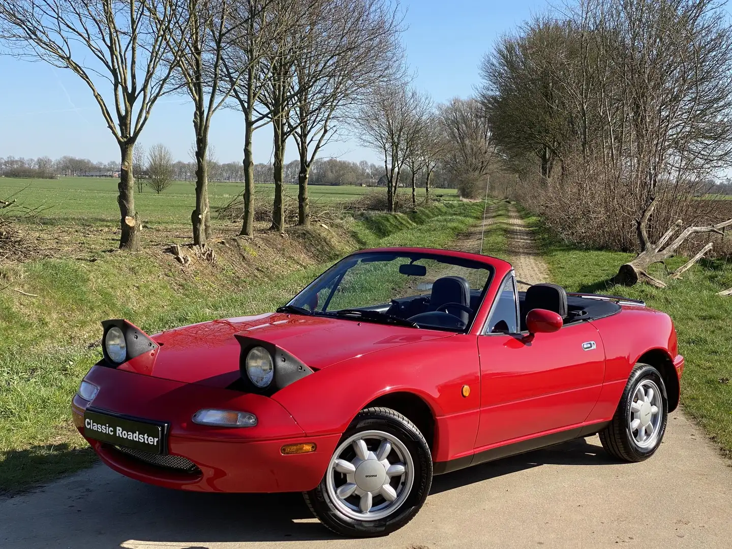 Mazda MX-5 NA 1.6i-16V 116pk 1991, CLASSIC RED, ZEER ORIGINEE Rot - 1