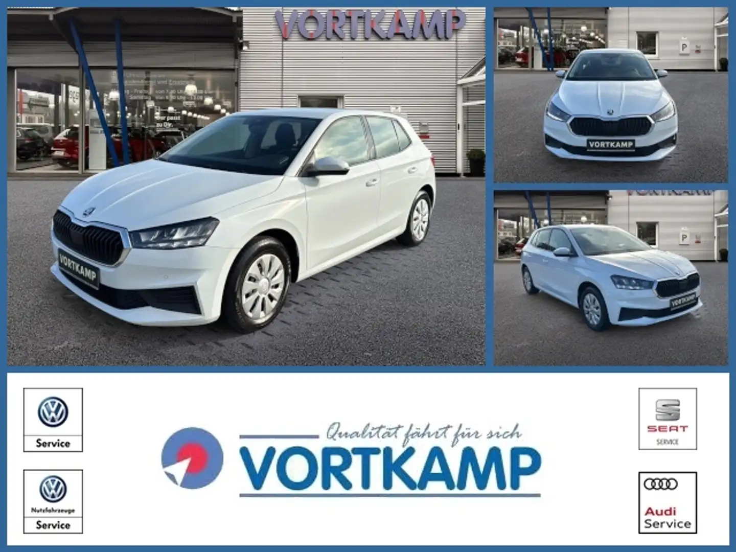 Skoda Fabia Ambition LED/SmartLink/PDC/Sitzhzg Weiß - 1