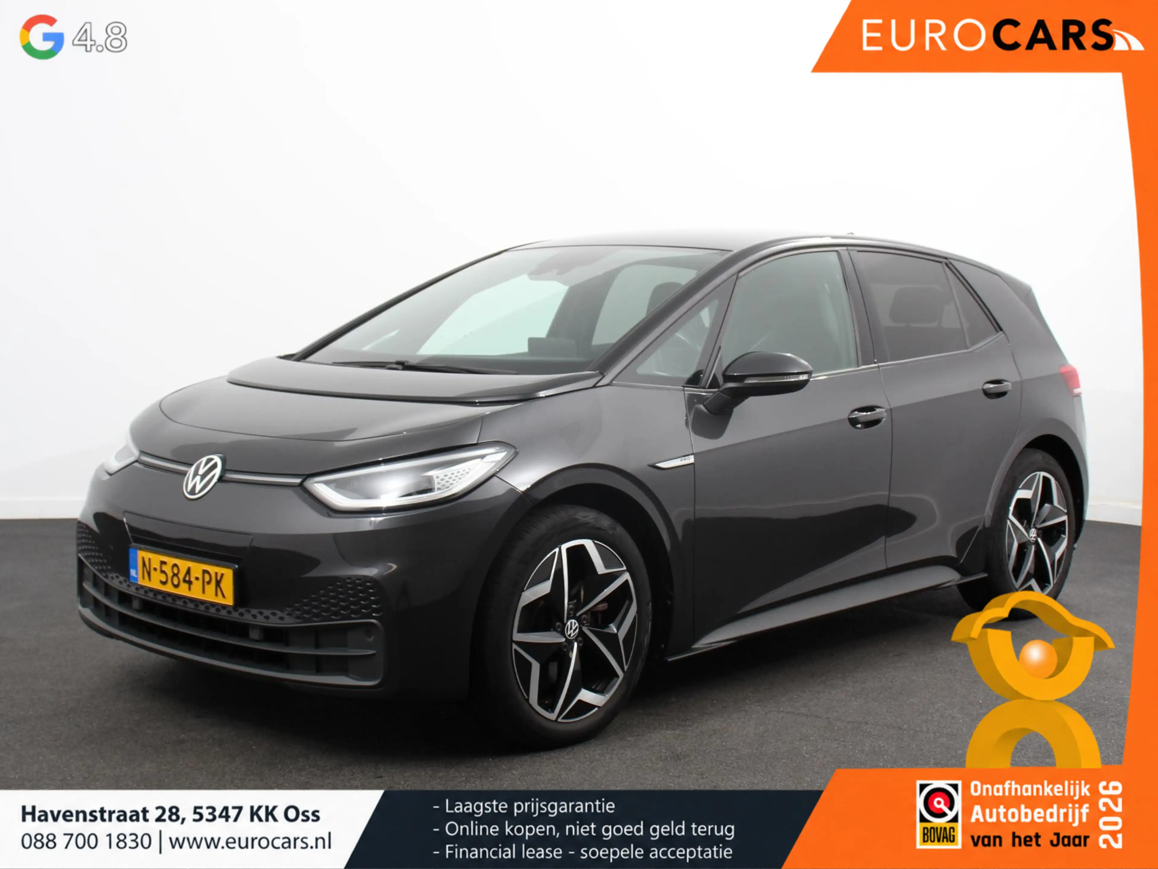 Volkswagen ID.3 Pro 58 kWh Navigatie Apple Carplay/Android Auto Ca