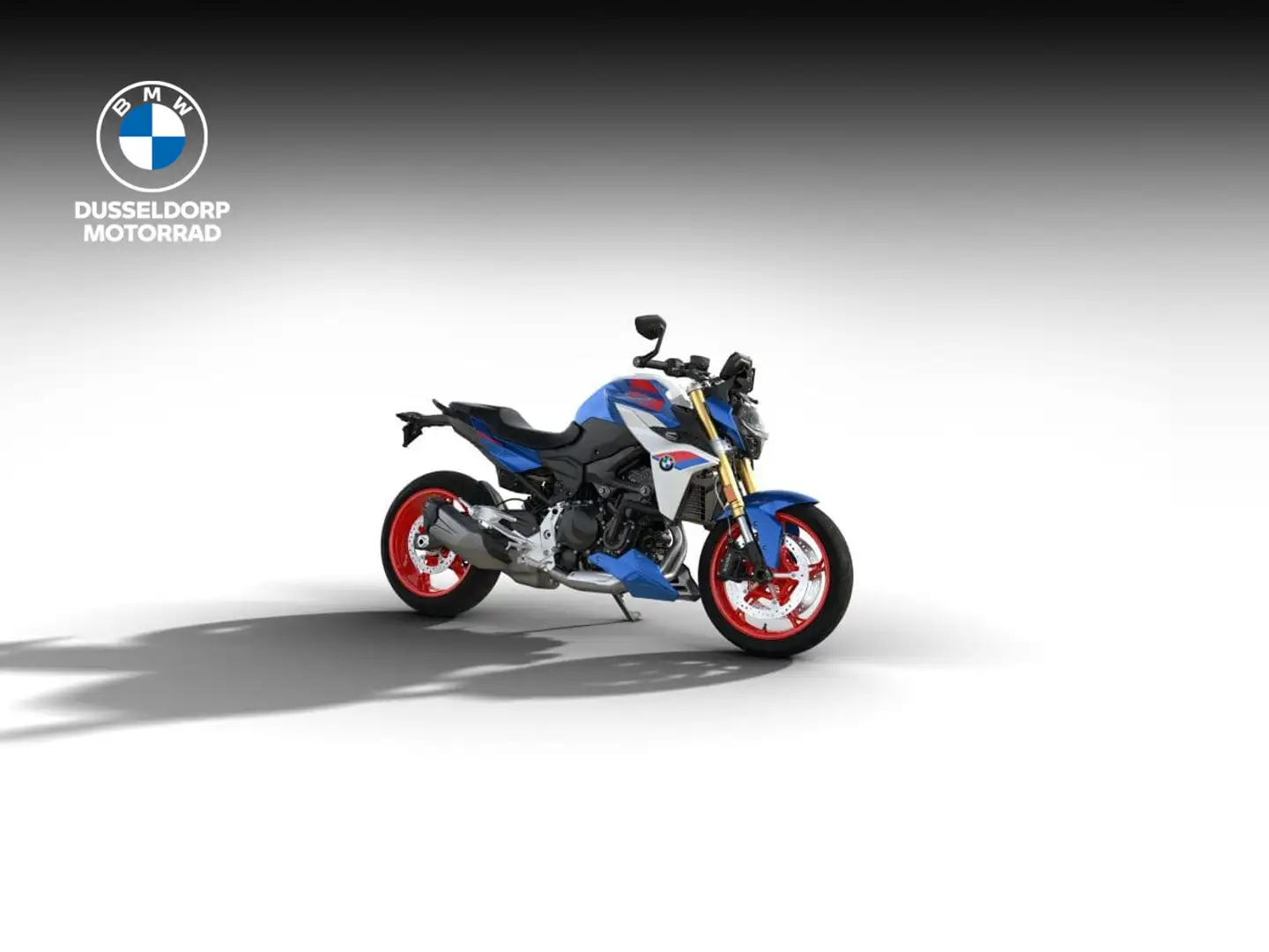 BMW F 900 R Light white/Racing blue/Racing red BTW Voertuig Blauw - 1