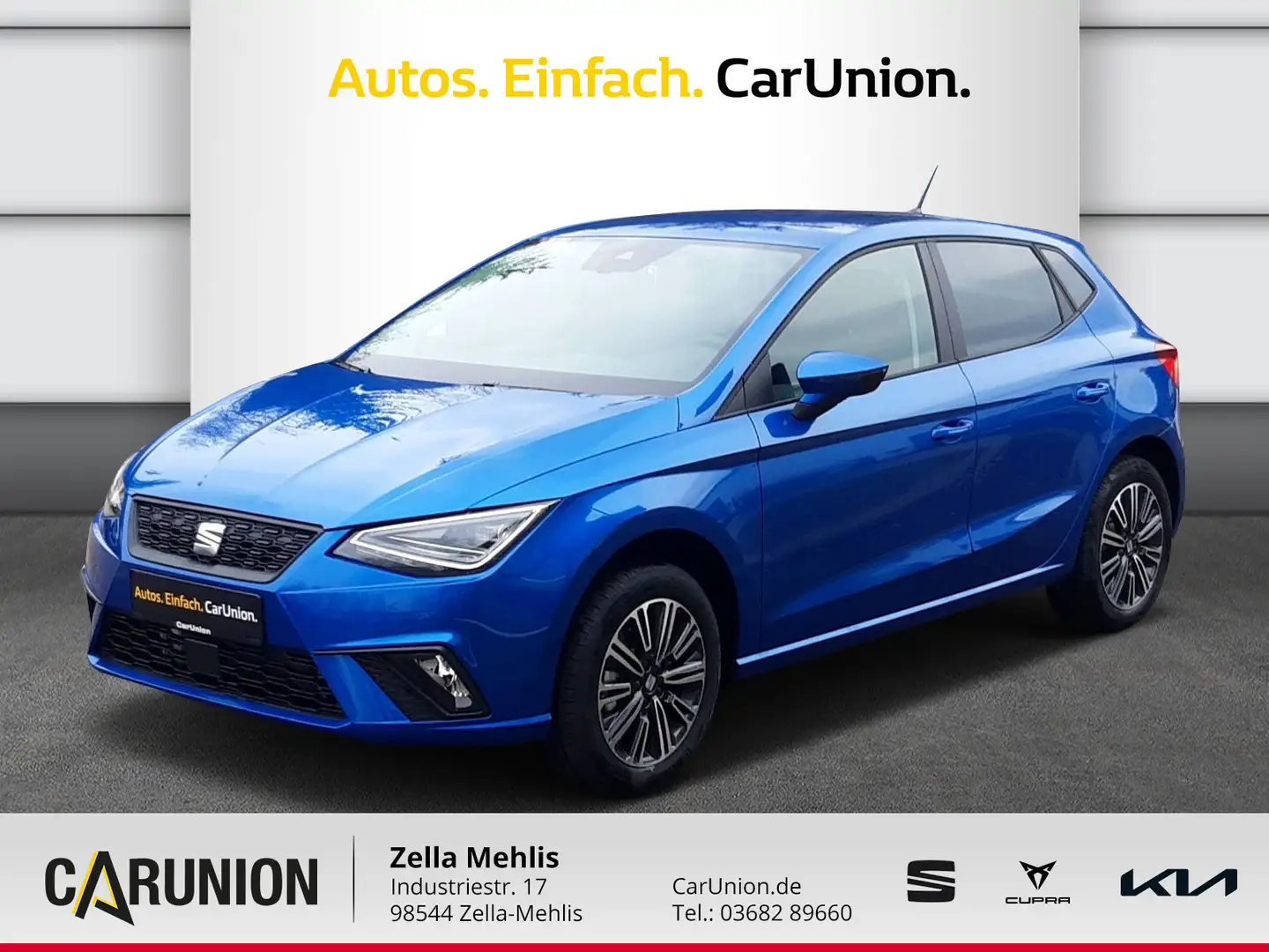 SEAT Ibiza Style Edition 1.0 TSI 81 kW 110 PS DSG*SZH Blau - 1