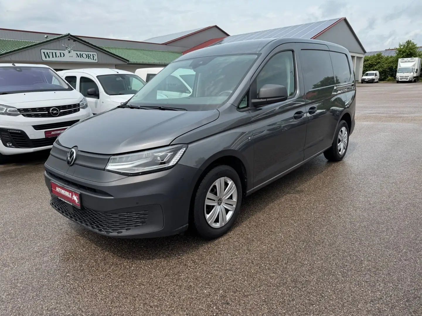 Volkswagen Caddy DSG Cargo Maxi *2x Schiebetür*LED*Navi* Grau - 1