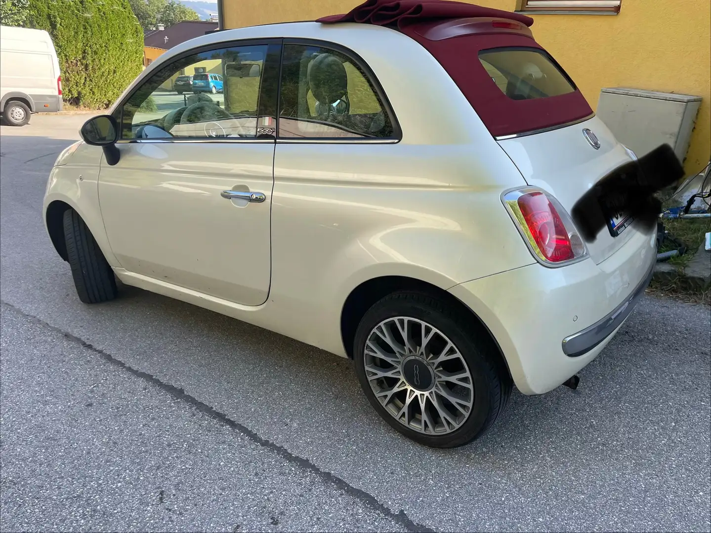 Fiat 500C 500 Cabrio 1,2 Lounge Lounge Weiß - 2