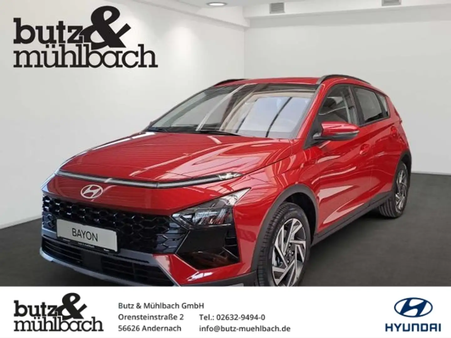 Hyundai BAYON 1.0 T-GDI DCT Trend *Komfortpaket Червоний - 1