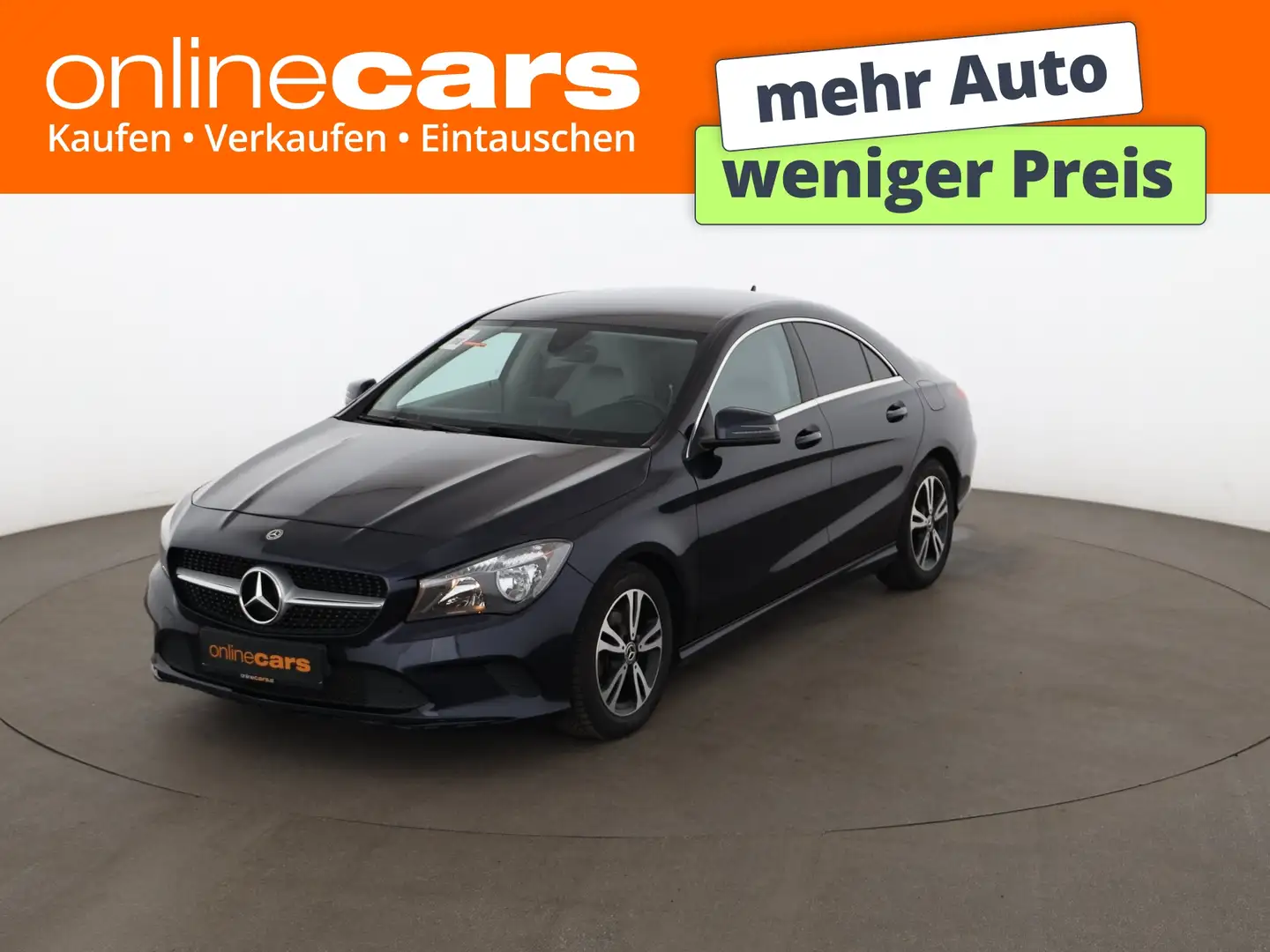 Mercedes-Benz CLA 180 BlueEfficiency LEDER NAVI R-CAM TEMPOMAT Blau - 1