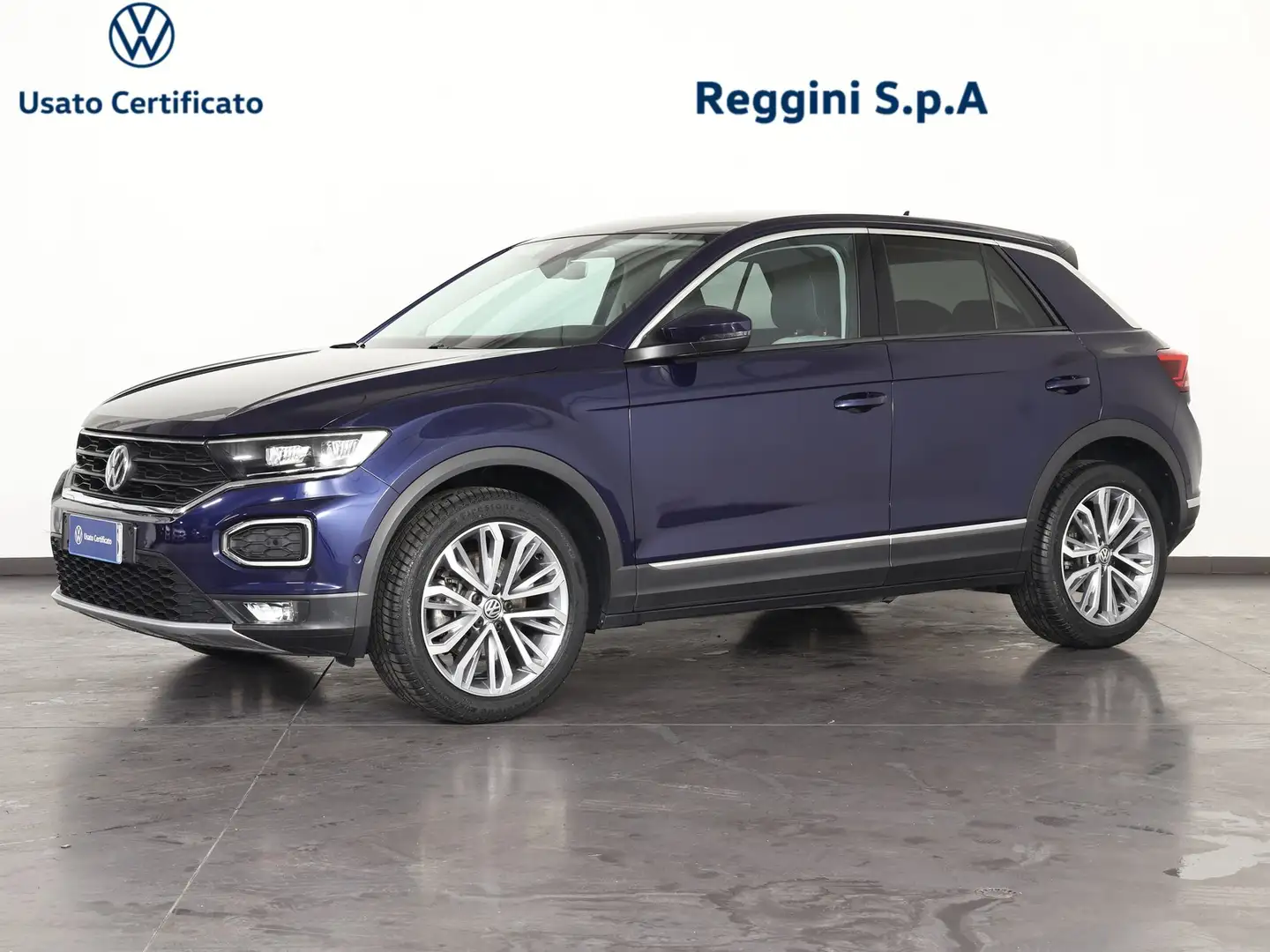Volkswagen T-Roc 2.0 tdi advanced 4motion dsg Bleu - 1