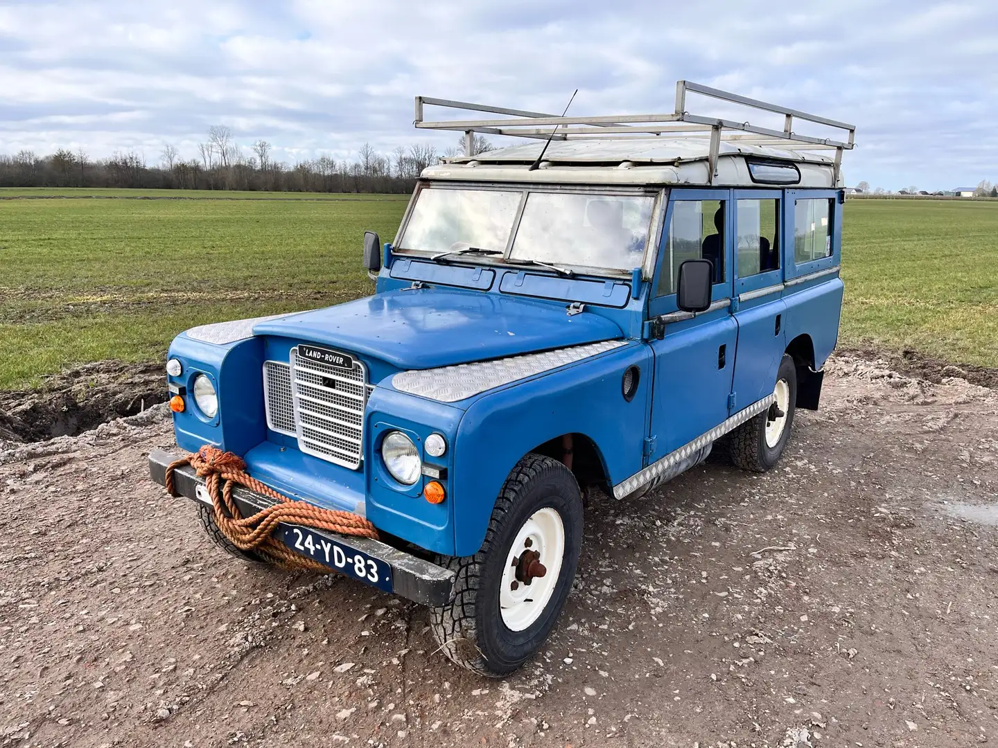 Land Rover Series 109 series 3 station Albastru - 1