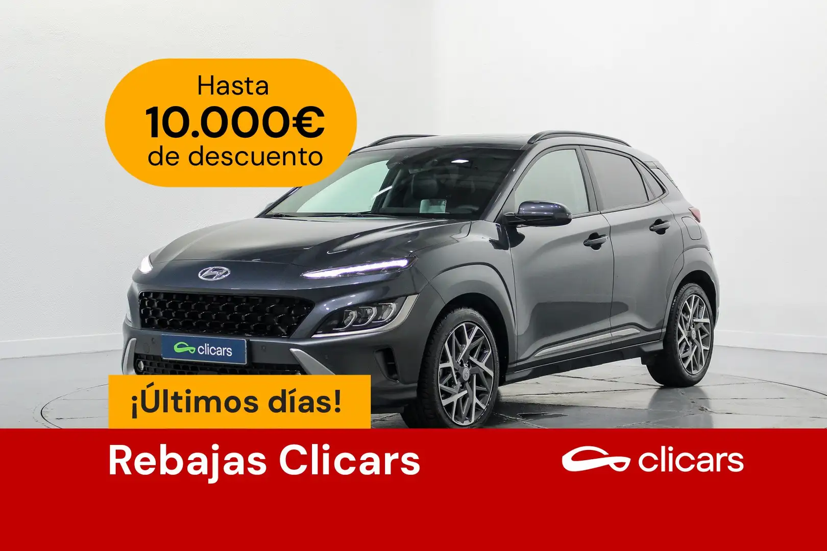 Hyundai KONA HEV 1.6 GDI DT Style Sky Grey - 1