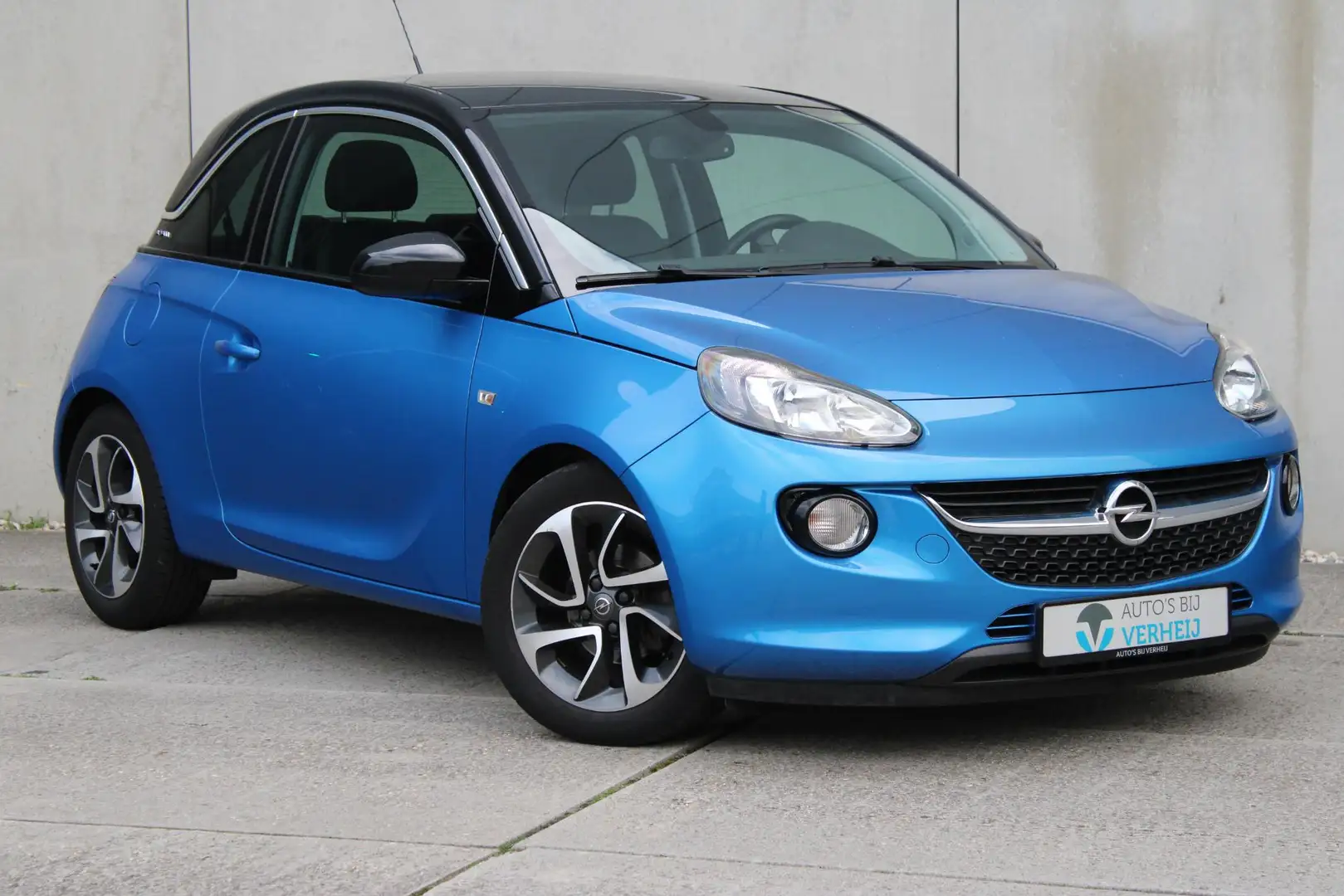 Opel Adam 1.0 Turbo Slam / 16"LMV / HALF LEDER / PARKEERSENS Bleu - 2