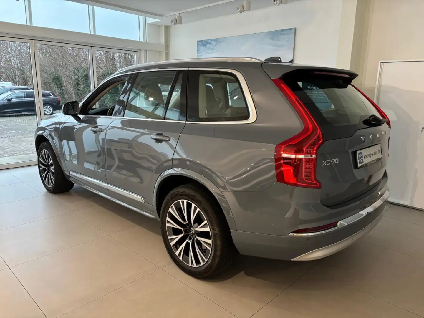 Volvo XC90 T8 AWD Inscription Expression Plug-In (E6d) Klima Gris - 2