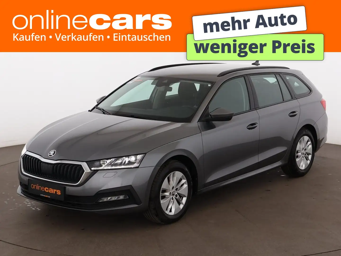 Skoda Octavia Combi 2.0 TDI Ambition Aut MATRIX RADAR Grau - 1