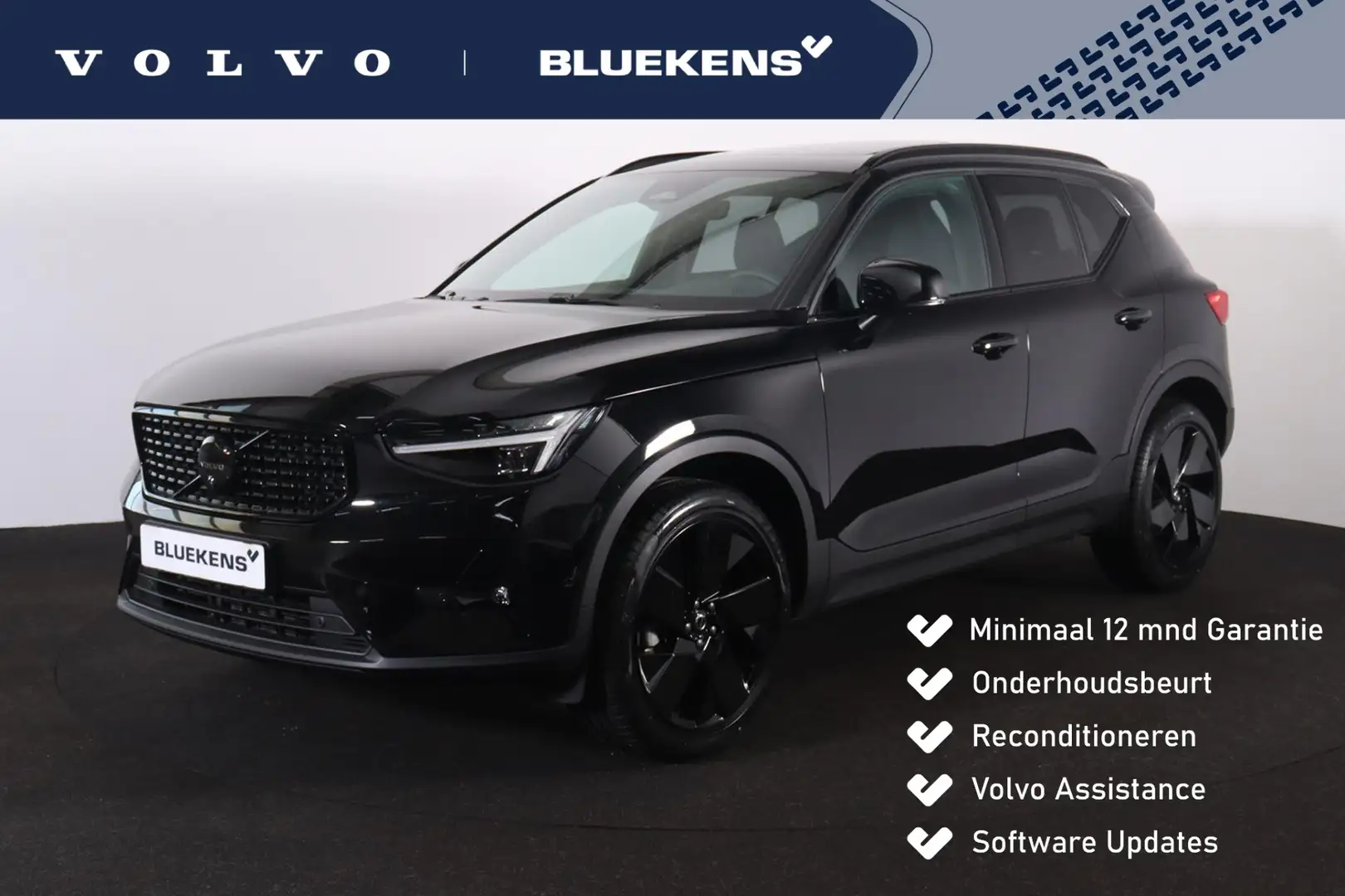 Volvo XC40 B3 Plus Black Edition - Panorama/schuifdak - Intel Zwart - 1