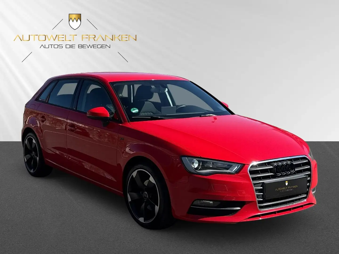 Audi A3 1.4 TFSI *DSG*XENON*PDC*SHZ*S-LINE*ALU* Rojo - 1