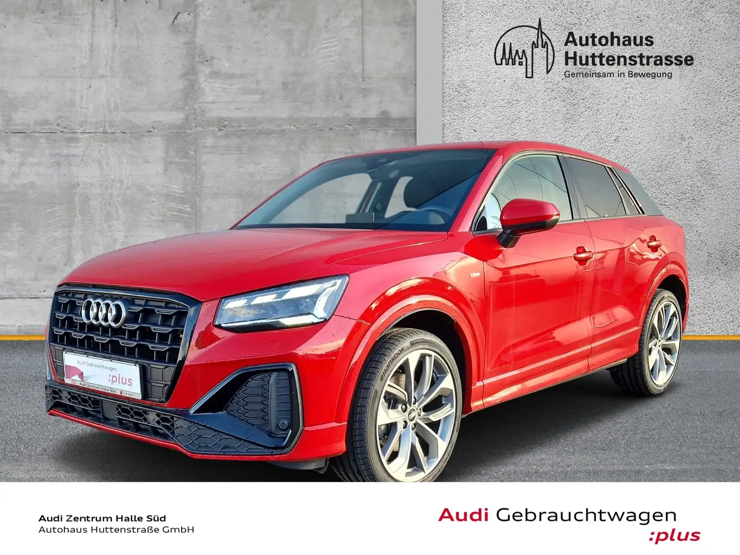 Audi Q2 30 TDI S line MATRIX SHZ AHK 19" Rot - 1