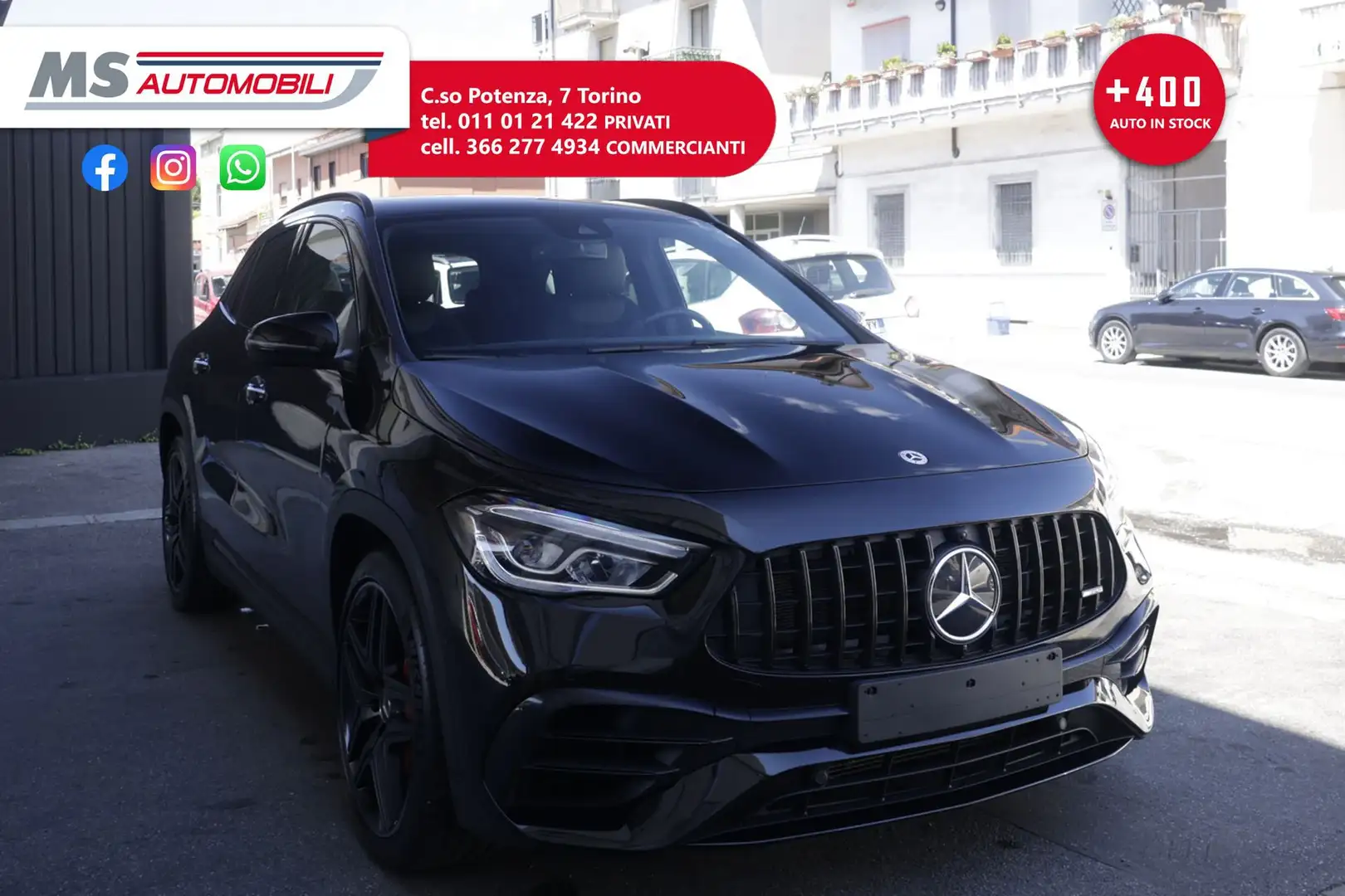 Mercedes-Benz GLA 45 AMG Mercedes-Benz GLA 45 S 4Matic+ AMG Unicoproprieta Negru - 1