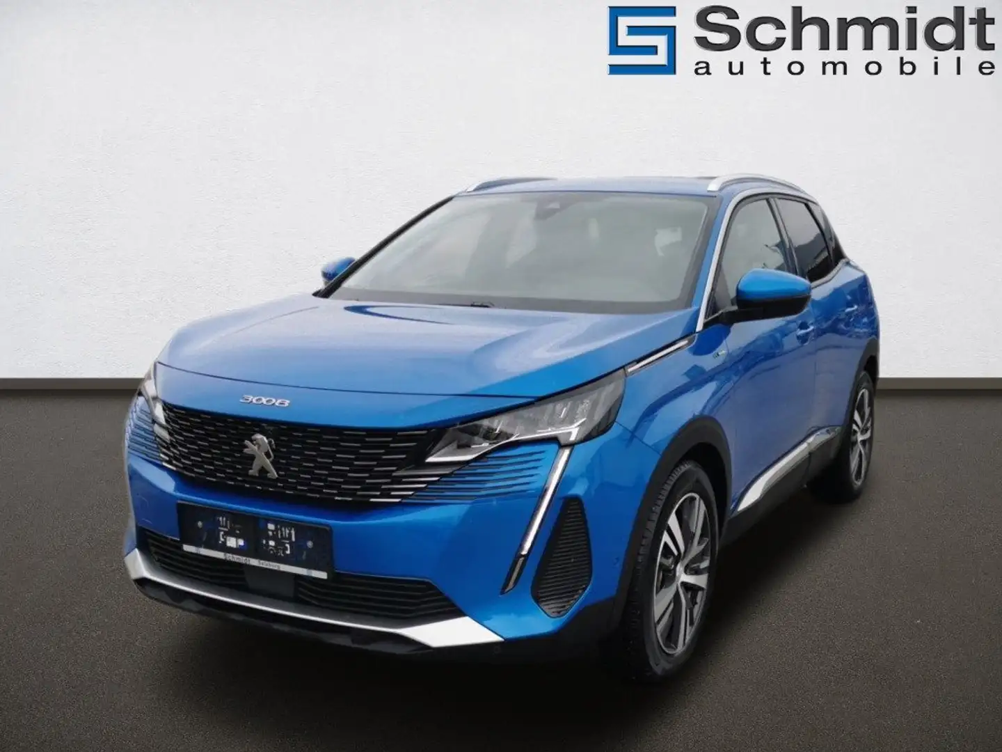 Peugeot 3008 Hybrid 225 e-EAT8 Allure Pack Aut. Blau - 1