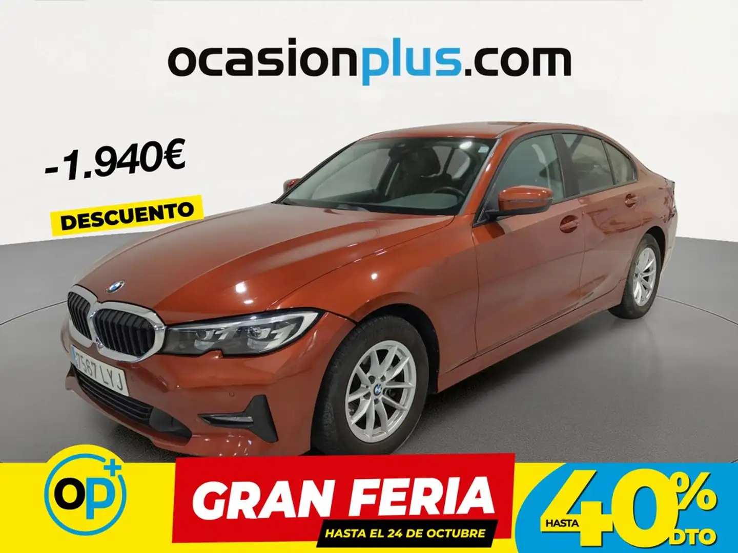 BMW 318 318dA Naranja - 1