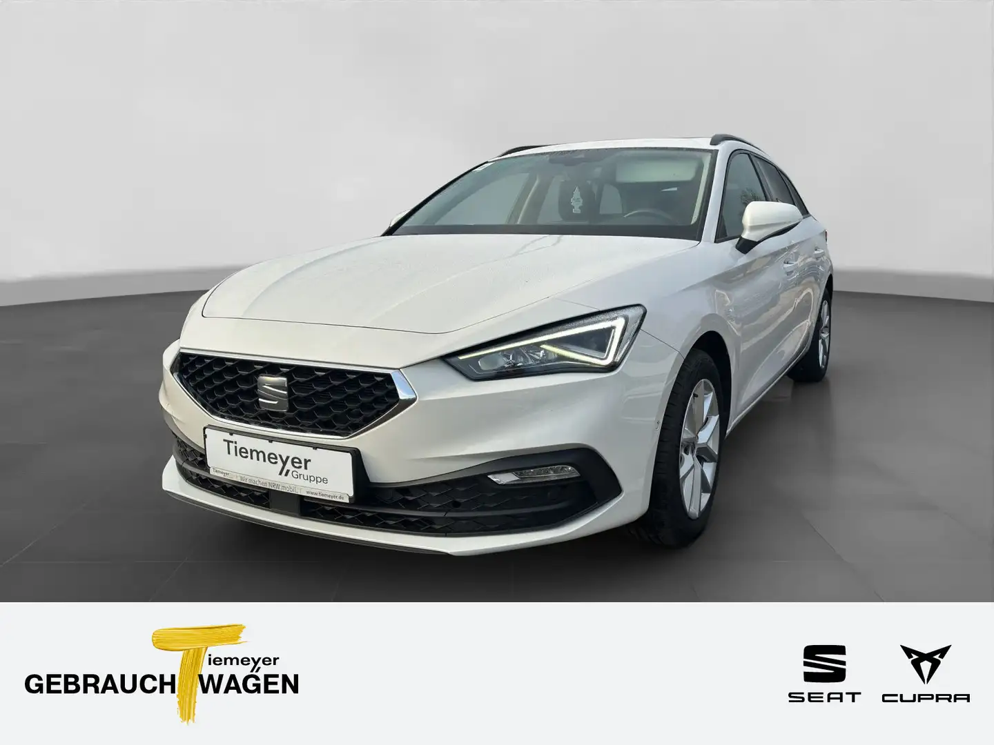 SEAT Leon Sportstourer 2.0 TDI DSG STYLE LM18 PANO BE Weiß - 1