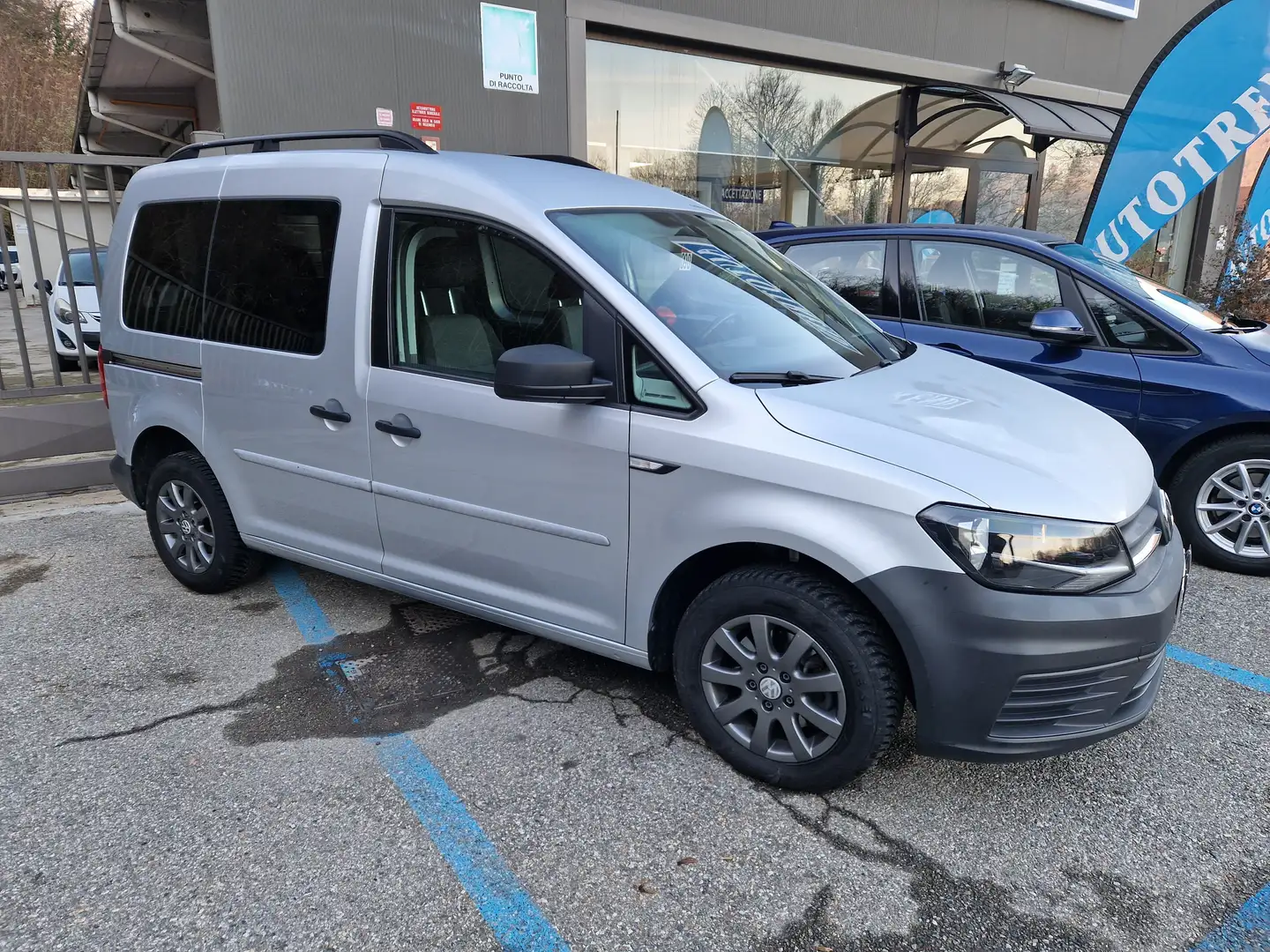Volkswagen Caddy Caddy 5 Posti Argento - 2