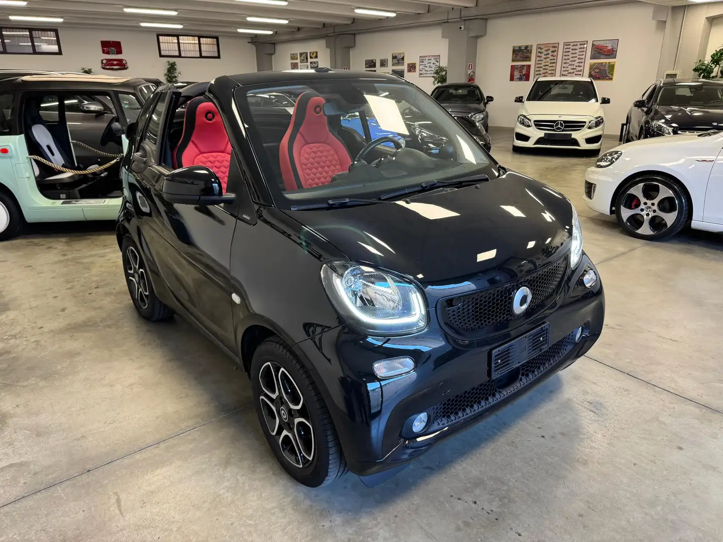 smart forTwo Cabrio  Brabus Style,Navi, Pelle Garanzia 12 mesi Nero - 1