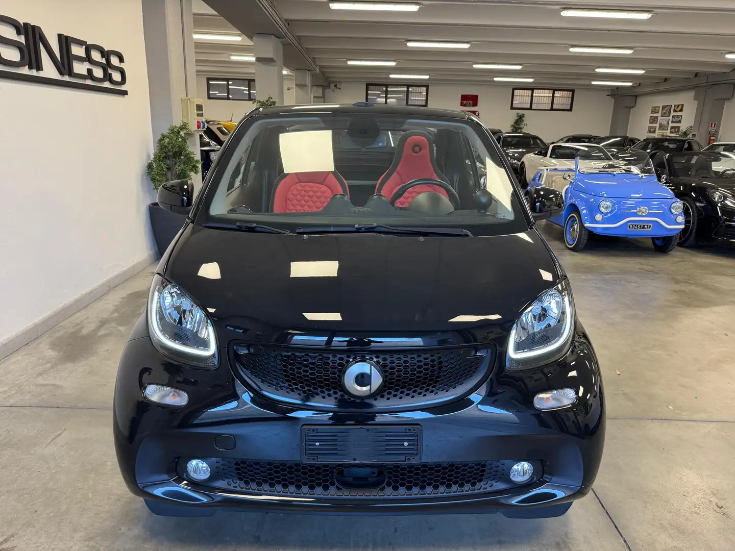smart forTwo Cabrio  Brabus Style,Navi, Pelle Garanzia 12 mesi Nero - 2