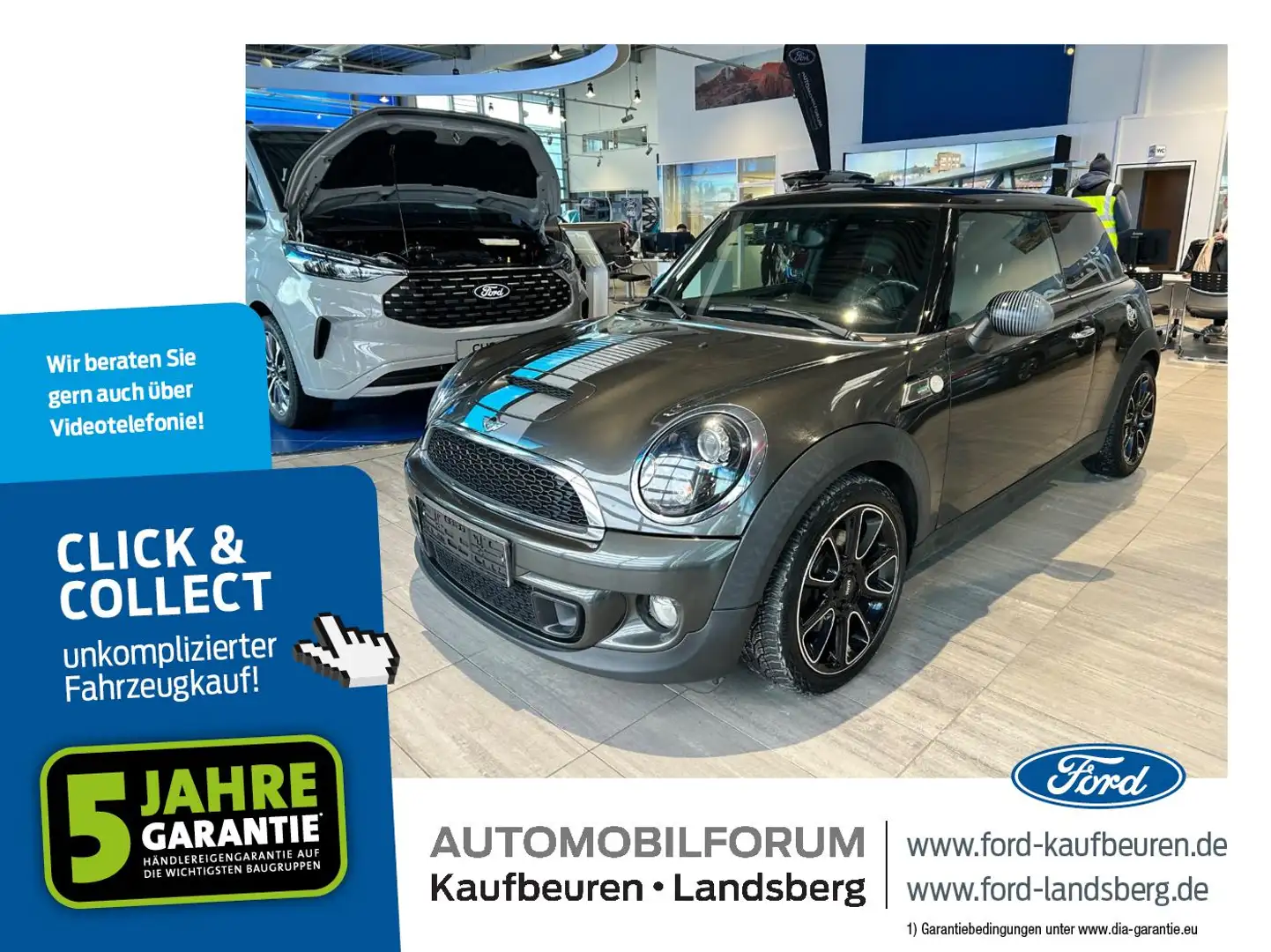 MINI Cooper S BAYSWATER Pano SD SHZ KlimaA PDC Grau - 1