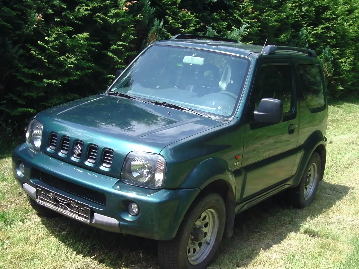 Suzuki Jimny Comfort, Klima, ZV. FH. AHK. 9-fach bereift,Stereo zelena - 1