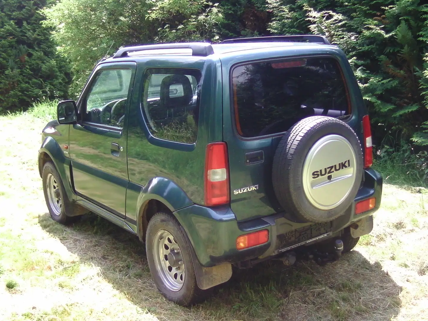 Suzuki Jimny Comfort, Klima, ZV. FH. AHK. 9-fach bereift,Stereo zelena - 2