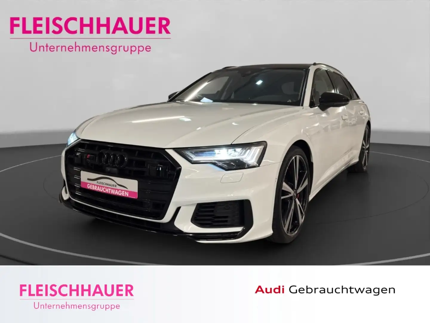 Audi S6 Avant 3.0 TDI qu. Matrix+AHK+Pano+21''+B&O+Stdhzg+ Weiß - 1
