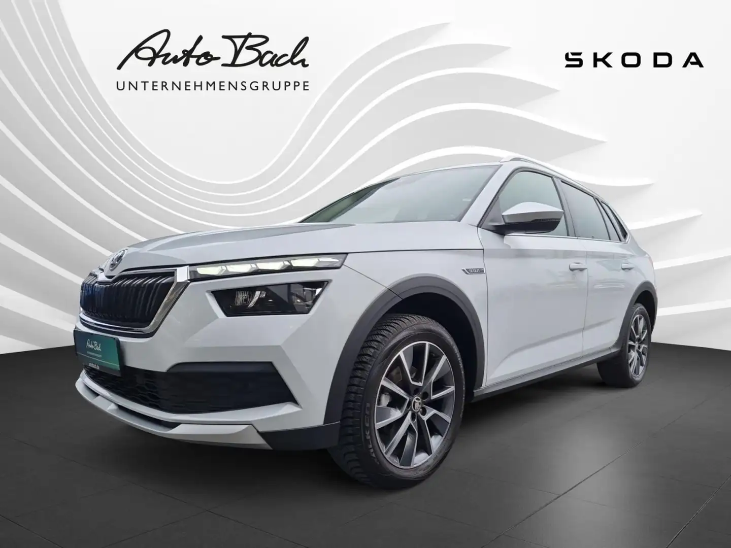 Skoda Kamiq Scoutline 1.5 TSI 110kW Weiß - 1