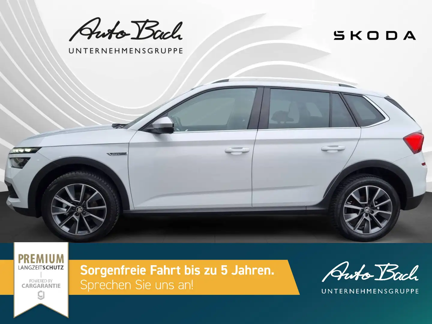 Skoda Kamiq Scoutline 1.5 TSI 110kW Weiß - 2