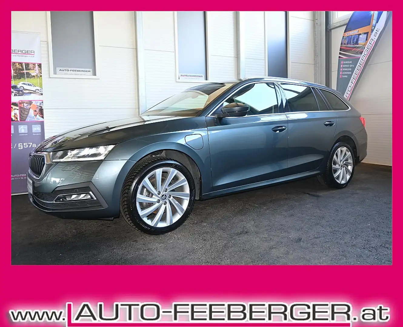 Skoda Octavia Kombi PHEV 1,4 TSI Style DSG,LED,ACC Tempomat,N... Grigio - 1