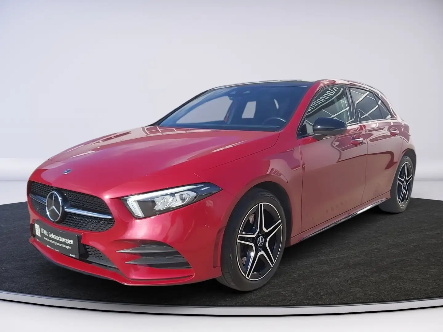 Mercedes-Benz A 250 e AMG-Night-Line Panoramadach Rot - 2
