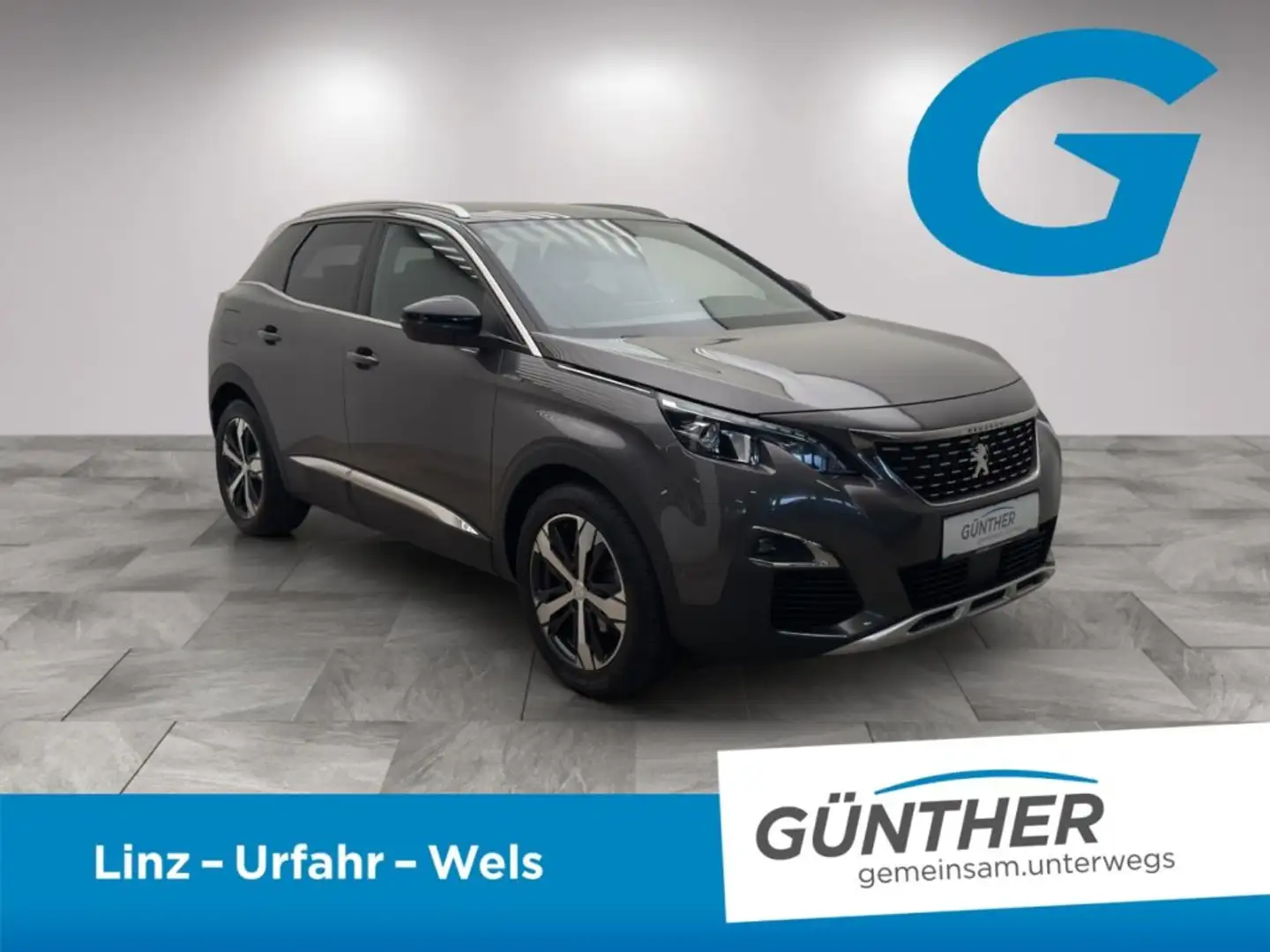 Peugeot 3008 GT Line BHDi 130 EAT8 Grijs - 2
