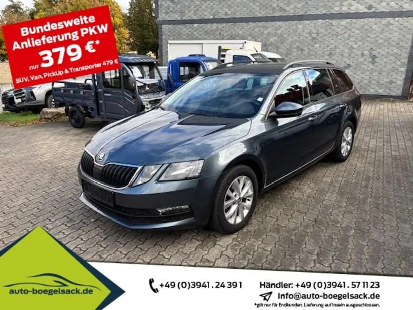 Skoda Octavia Combi 2.0 TDI DSG TOUR+AMUNDSEN+ALU'16 Grau - 1