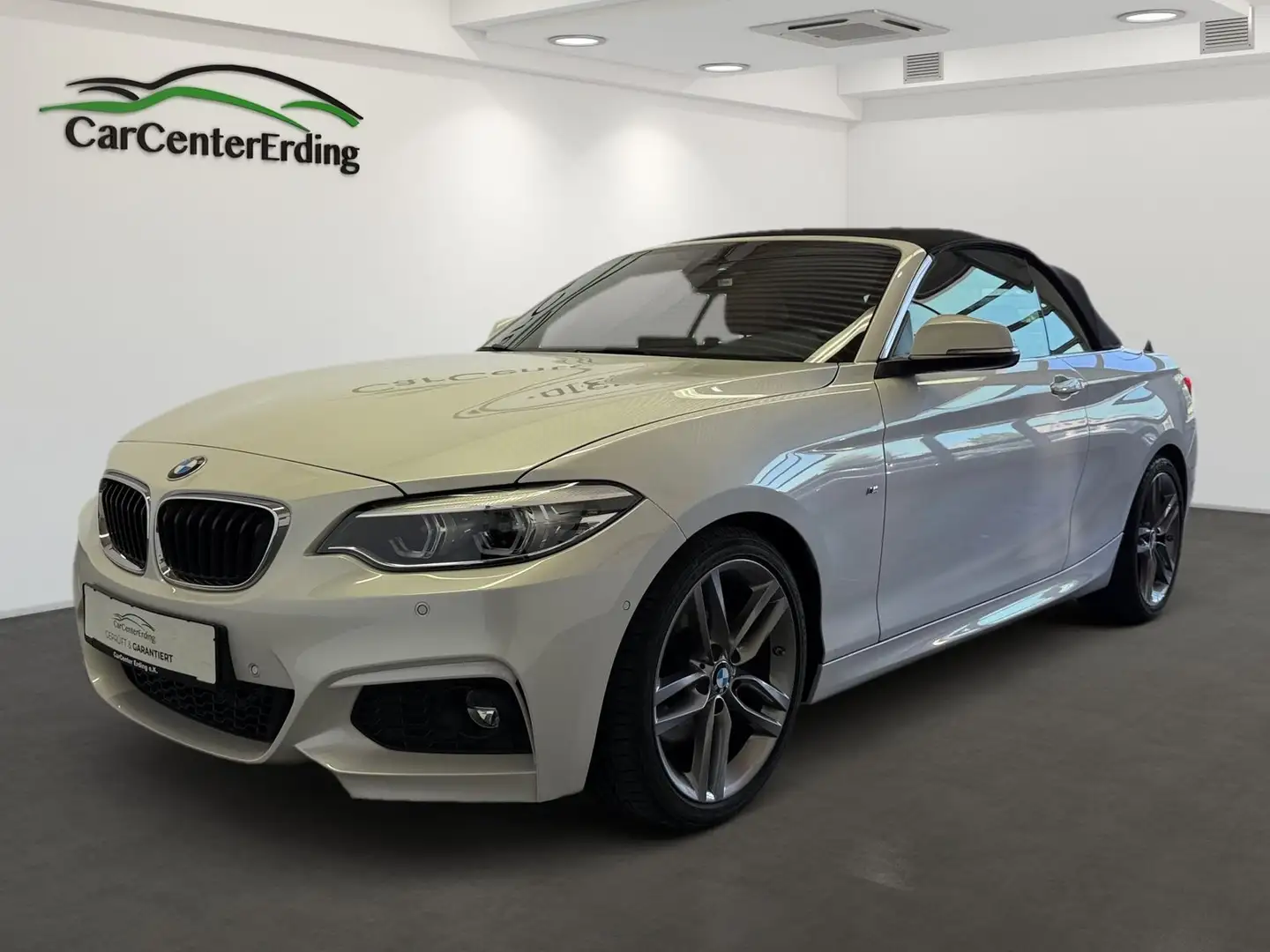 BMW 220 dCabrio*M Sport*LED*NavProf*Leder*Kamera*H&K* Weiß - 1