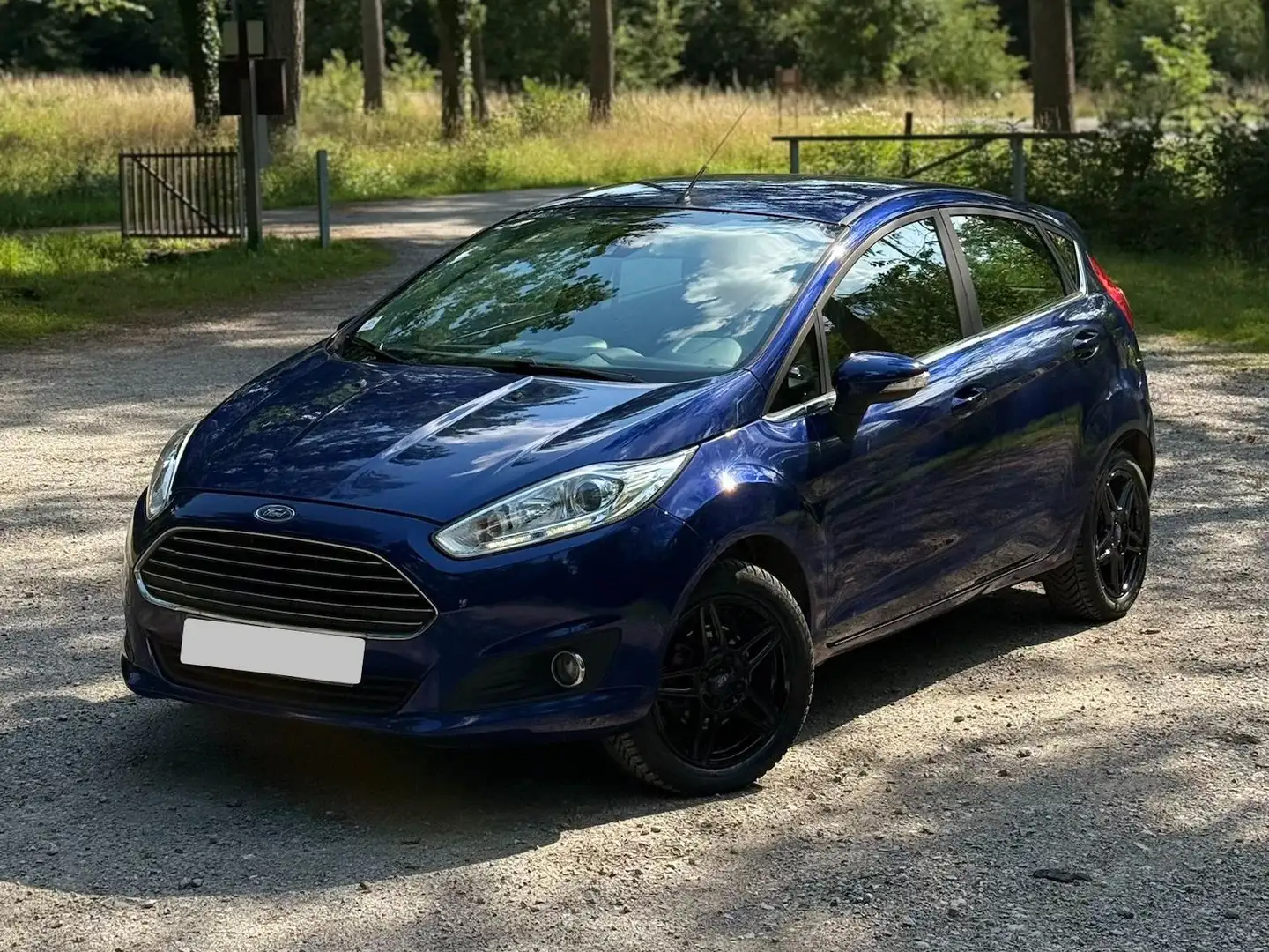 Ford Fiesta Fiesta 1.0 EcoBoost Titanium S/S Bleu - 2