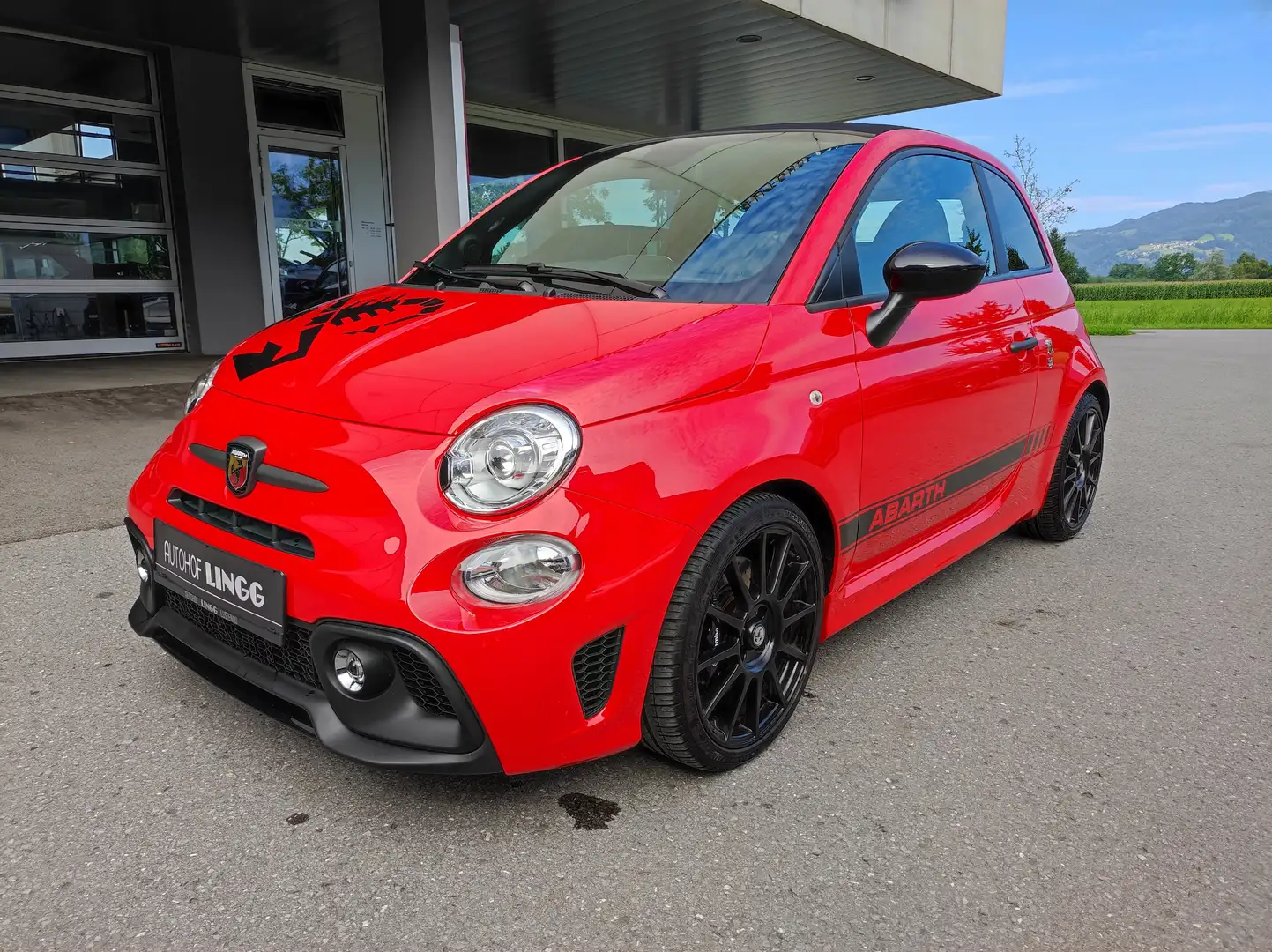 Abarth 595C Abarth 595C Esseesse Cabrio Rojo - 1