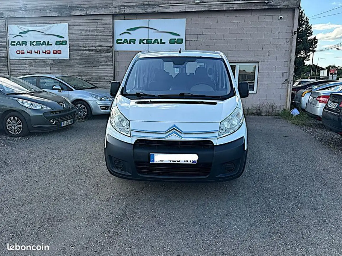 Citroen Jumpy 1.6 HDI90 COMBI CONFORT L1H1 8-9PL Blanc - 2
