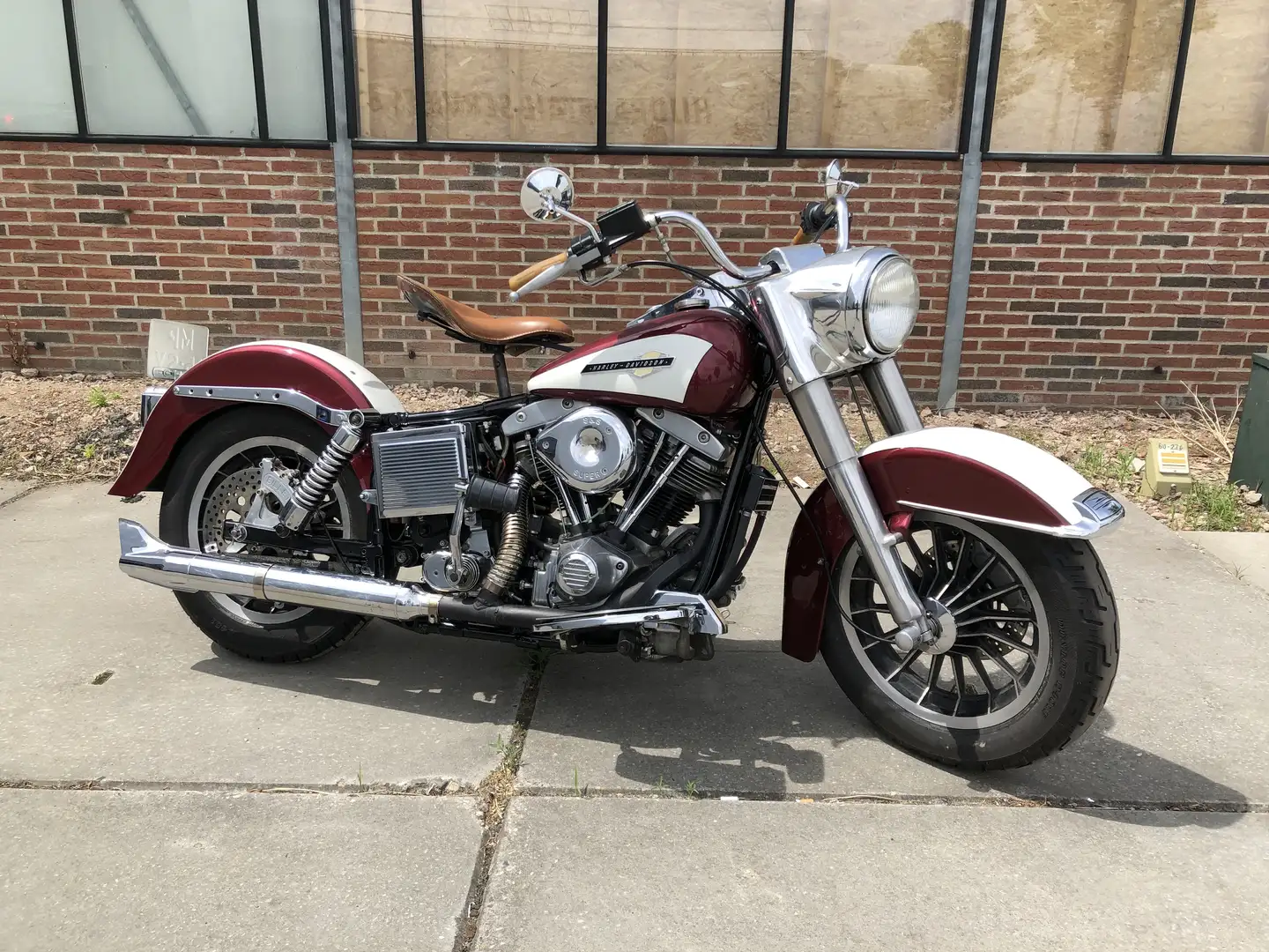 Harley-Davidson Electra Glide FLH Rood - 1