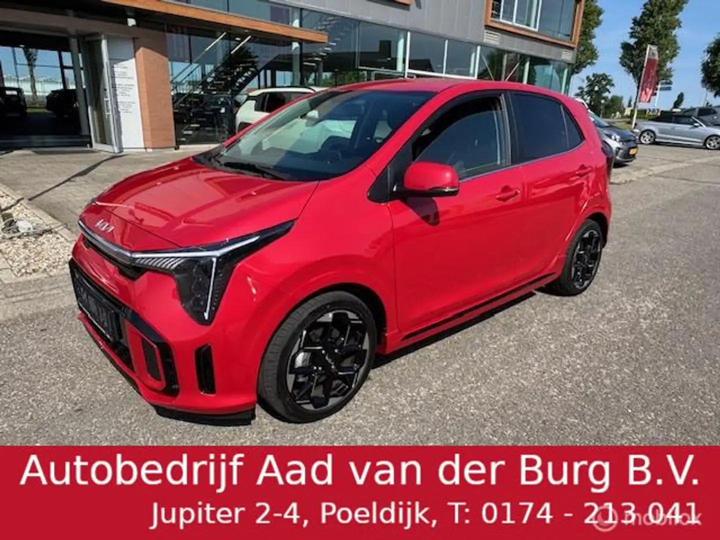 Kia Picanto 1.0 DPi GT-Line GT Interieur , GT Voor- & Achter b Rot - 1